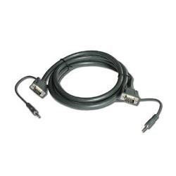 C-GMA/GMA-50 5-pin HD (M) to 15-pin HD (M) + 3.5mm Stereo Audio Cable, 50ft