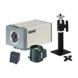 CK-1C Ganz FC-62D Camera Kit w/ TG2Z3514FCS (3.5-8mm Varifocal DC A/I) Mounting Bracket & 24VAC P...