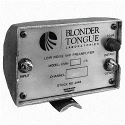 CMA-UC Blonder-Tongue Preamplifier Broadband & UHF, 470-806 MHz