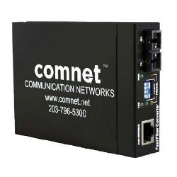 CWFE2SCM2 Commercial Grade 100Mbps Media Converter, SC Connector, Power Supply, Multimode