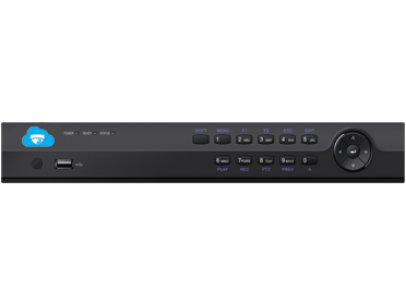 4 CH (HDTVI/HDCVI/AHD/CVBS) CloudVision360 8MP DVR + Cloud Storage