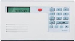 D222AW BOSCH HORIZONTAL TEXT KEYPAD W/EXP,WHITE