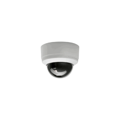 Spectra Mini Indoor Dome Drive, High Resolution (470 TVL) Color Camera, 10x Optical, 8x Digital Z...