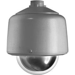 DF5-PG-E1 5" Outdoor Gray Pendant Fixed Mount Dome (Clear)