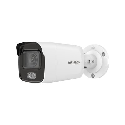 DS-2CD2047G1-L | HIKVISION 4 MP ColorVu Outdoor Mini Bullet Camera, 2.8mm lens, Color images in D...