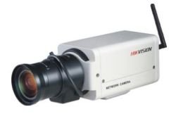 DS-2CD812NF-W Wireless IP CCD Box Camera, 480TVL, 4CIF@30fps, 12VDC