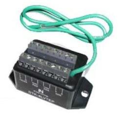 Ditek DTK-4LVTEP 4 Pair Telephone Entry Protection, 1 Pair 12V, 1 Pair 24V Power, 1 Pair 150V Tel...