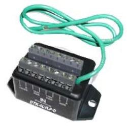 DTK-8LVLPD 8 Pair - 6V- Terminal Strip - 16-22 AWG Low Voltage Voice/Data