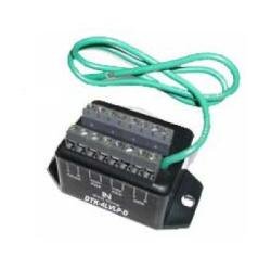 DTK-Z1LVLPSCPLV 1 Pair 30V, Terminal Strip, 16-22 AWG, 150MA Self Resettable Fuse, S.A.D Based Low Voltage Voice/Data