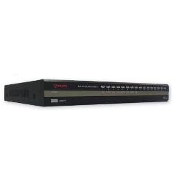 Aleph DX16 Video Monitoring and Surveillance 16-Channel DVR, Black