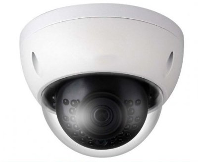 Dome IP Security Camera - 120db True WDR, 2.8mm Fixed Lens, 100ft Night Vision, Weatherproof, HNC...