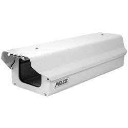 Pelco EH4718-2 18-inch Outdoor Die-Cast and Extruded Aluminum Enclosure, 24 VAC Heater & Blower