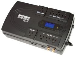 EN900 Minuteman 900VA/500W 120 VAC stand-by UPS for desktop, floor or wallmounting.