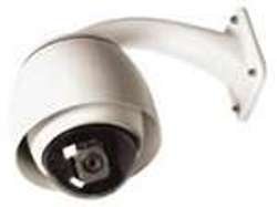 ENVC2460C ENVIRODOME KIT, COLOR, OUTDOOR PEND. CORNER MT., CLEAR DOME, WHITE, 24VAC, 60Hz.