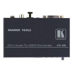 FC-49 DVI & Audio to HDMI Format Converter & Audio Embedder
