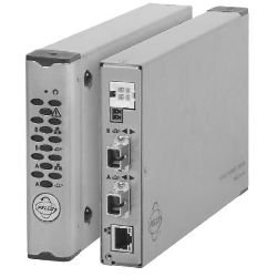 Pelco FX82012SSTR-2 Unmanaged Ethernet Switch One 10BASE-T/100BASE-TX Ports and Two 100BASE-FX Fi...