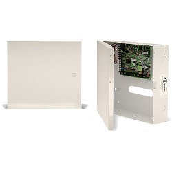 GEM-P1664 NAPCO 64 ZONE, 4 PARTITION CONTROL PANEL IN LARGE H401 ENCLOSURE WITH LOCK & KEY