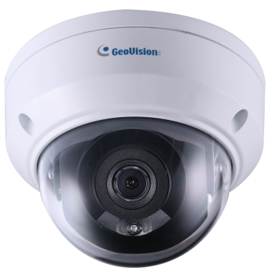 Geovision GV-ADR4702 4MP H.265 Low Lux WDR IR Mini Fixed Rugged IP Dome