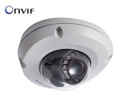 GV-EDR1100-0F 1.3MP 2.8mm Low Lux Target series Fixed Rugged Dome Cam, IP67, DC 12V/PoE 120-EDR1100-0F2