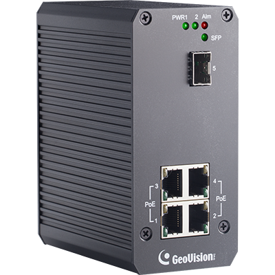 4-port Gigabit 802.3at PoE Switch