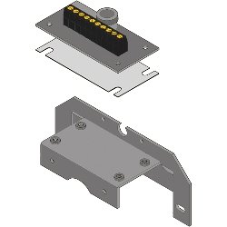 Pelco HKX6-2 Heater Kit EHX6E Enc 24VAC