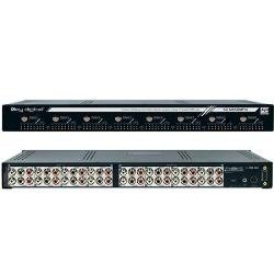 KD-MXA16X8 Key Digital 16 to 8 Audio Matrix Switcher, Supports Analog L/R & Digital PCM Audio (2 ...