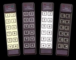KTP-982-SN Essex KTP-982 with Thinline 2x6 Keypad, Stainless Steel Overlay