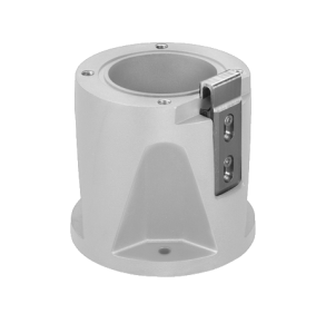 Camera Deep Conduit Adapter, MIC Hinged, 5.18" Width x 4.7" Height, Solid Aluminum, Sand, Gray, W...