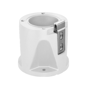 Camera Deep Conduit Adapter, MIC Hinged, 5.18" Width x 4.7" Height, Solid Aluminum, Sand, White, ...