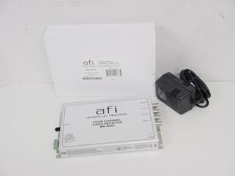 4 CHANNEL FIBER RECEIVER