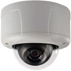 Pelco IEE10DN8-1 Sarix outdoor fixed dome network camera, extended platform, 1.3 megapixel, day/n...