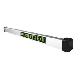 PSB560C SDC Sure Exit® REX Pressure Sense Bar, Bright Brass Finish