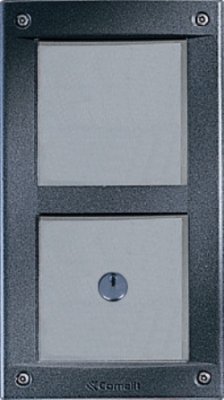 Surface mount module for Vandalcom entrance panel - 2 module includes PTT
