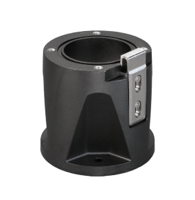 Camera Deep Conduit Adapter, MIC Hinged, 5.18" Width x 4.7" Height, Solid Aluminum, Sand, Black, ...