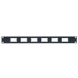 RK-WP6 19-Inch Rack Adapter for Single Wall Plate Inserts