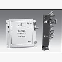 American Fibertek RRM-1485-2F8 Video/RS-485 Rack Card RX 2 Fiber MM