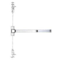 S6803FU36RE SDC Concealed Vertical Rod Exit Device, Lever or Pull, Fire Exit Device, Dull Stainle...
