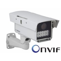 DINION Capture 5000 License Plate Reader with LED Camera with Bracket, 26-45 ft. Capture Range, N...