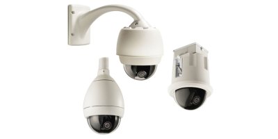 600 Series PTZ Camera, 28x Day/Night, NTSC, STD Outdoor Pendant, Analog, Clear Acrylic Bubble