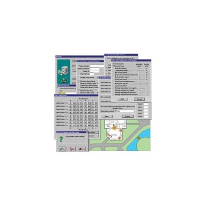 Central Console Software, 32-Bit, Windows XP/98/2000/2003/NT, RS232 Interface, 256 MB Memory, 1 GB Storage Space, For 5000 User Security Escort System