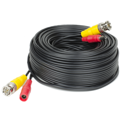 60′ Pre-made Cable Black