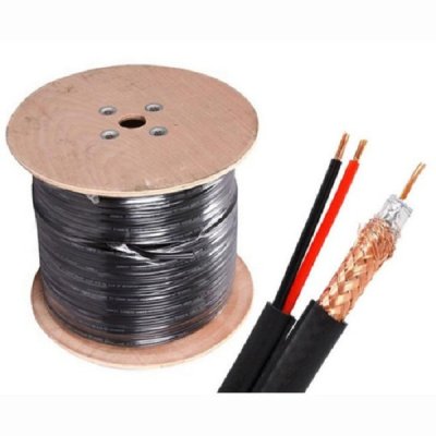 RG59U 95% Braid, 1000 Feet, (for long distance)