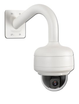 Bosch VEZ-211-EWCS Outdoor AutoDome Easy II Clear 10x White Color Camera with Clear Bubble PAL Ve...