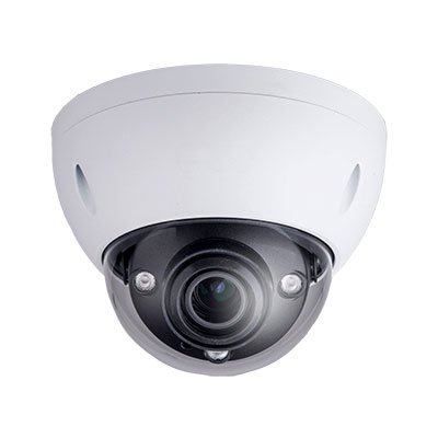 4 Megapixel HD Vandal-Proof Dome Camera, 2.8 - 12mm Motorized Zoom Lens, 12V/PoE, IP67, IK10, 165...