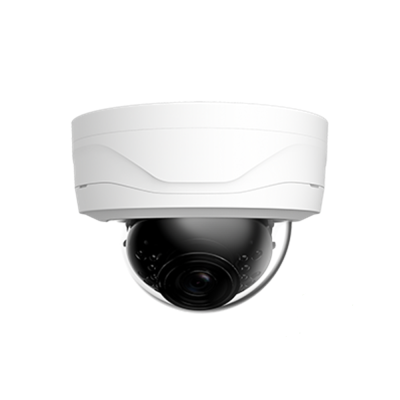 6 Megapixel Starlight IP Mini-Dome Camera 2.8mm Fixed Lens IP67 IK10 98ft IR WDR ePoE