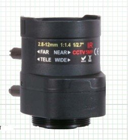 High Quality Varifocal Auto-Iris Megapixel IR Lens 1/2.7” - 5 Megapixel