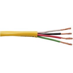 Coleman Cable 16/4 Str BC (26/30) 99.97% Oxy Free CL3 (White, Yellow, Blue) - 500 Feet