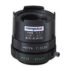 CML4-MI Computar 1/3" 4mm f1.2 Monofocal Manual Iris CS-Mount Lens