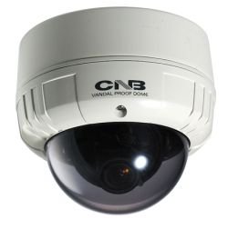 CNB-V2315NVF CNB 1/3" Sony SuperHAD CCD 3.8-9.5mm 550TVL Day/Night Vandal-Proof Dome Camera