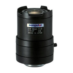 CVL2812-MI-DN Computar 1/3" 2.8-12mm f1.3 Varifocal Manual Iris CS-Mount Day/Night IR Lens